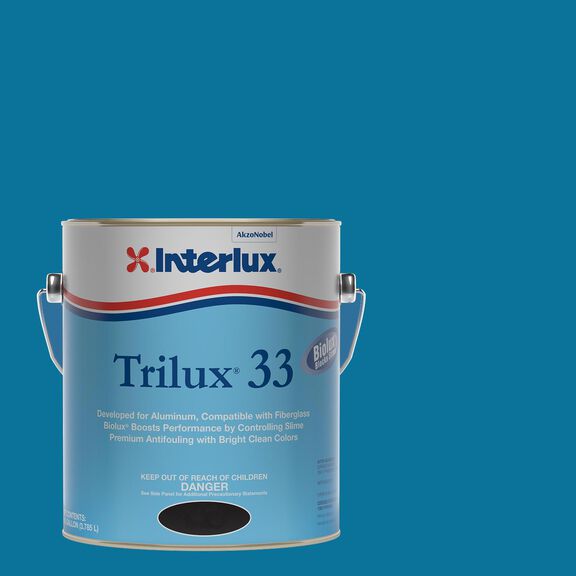 Trilux 33 Antifouling Paint, Blue, Quart image number 0