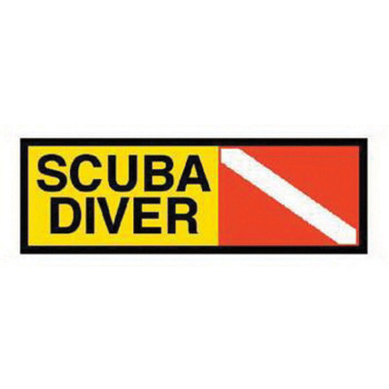 Scuba Diver Sticker image number 0