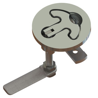 Round Lifting Handle, 2-1/2" Diameter