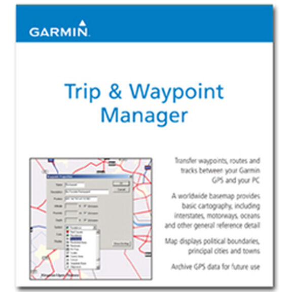 Mapsource  Trip and Waypoint Manager CD image number 0