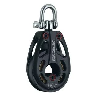 57mm Aluminum Low-Load Block &mdash; Swivel