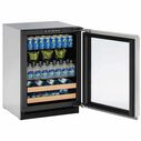 24" Stainless Beverage Center, LHH Lock image number 1