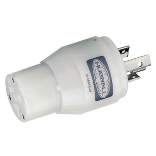 Hubbell Marine adpter,NEMA L5-30P to NEMA 5-15R