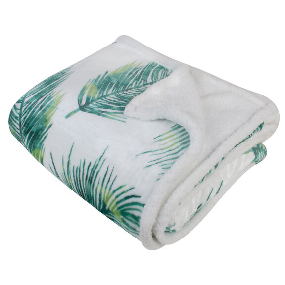 Green Palms Blanket image number 0