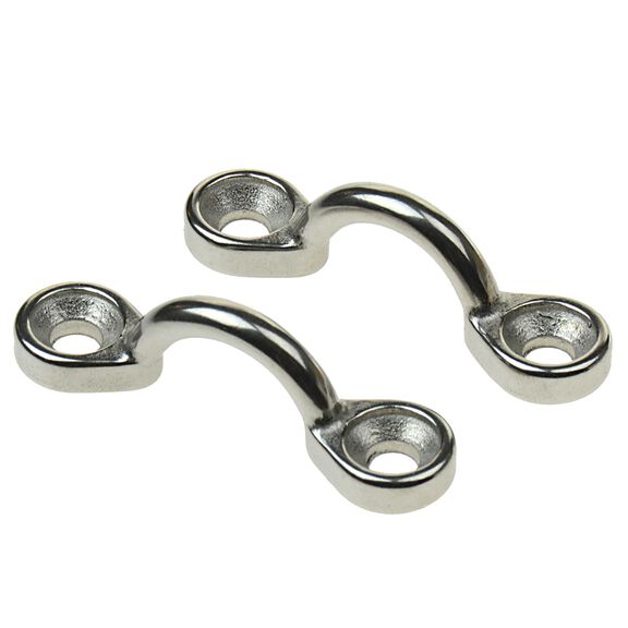 Eye Straps, Stainless Steel, 2 Pack image number 0