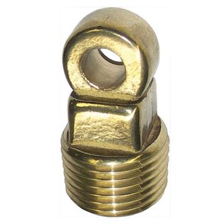 1/2" NPT Garboard Drain Plug With Loop