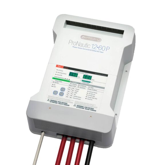 ProNautic 1260P Onboard Marine Battery Charger, 60 Amp, 12V, 3-Banks image number 0