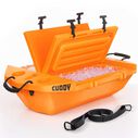 40qt. Cuddy Floating Cooler and Dry Storage Vessel, Amphibious Hard Shell Design image number 0
