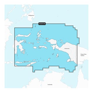 Garmin Navionics+ AE024R Central W. Papua and E. Sulawesi, Electronic Chart
