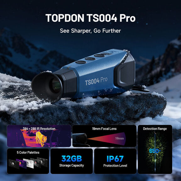 TOPDON TS004PRO 19mm Thermal Monocular image number 5