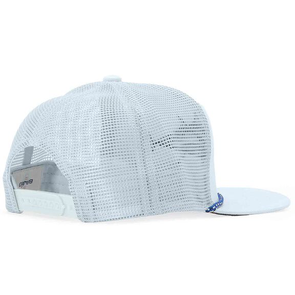 Flat Brim Twill Trucker Hat image number 2