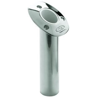30&deg; Flush-Mount Stainless Steel Rod Holder