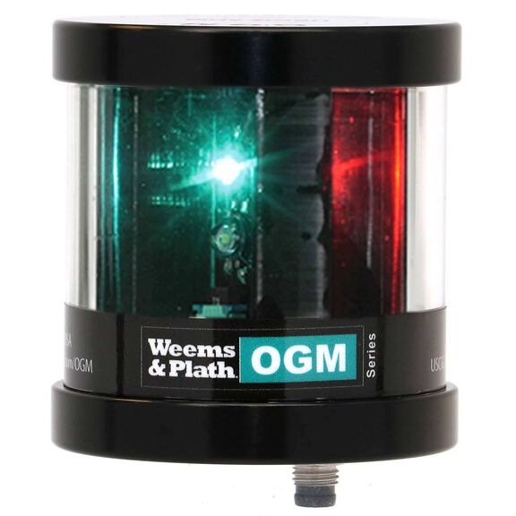 OGM Series LX Collection Mast Mount LED Tri-Color Navigation Light with Photodiode & Strobe image number 0