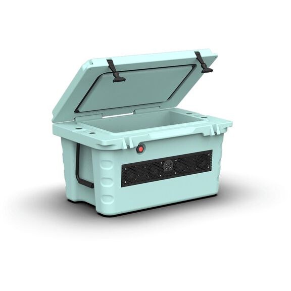 Wet Sounds SHIVR-55-SFM 58 Quart Ice Chest in Seafoam with Built in Powered Bluetooth Soundbar image number 2