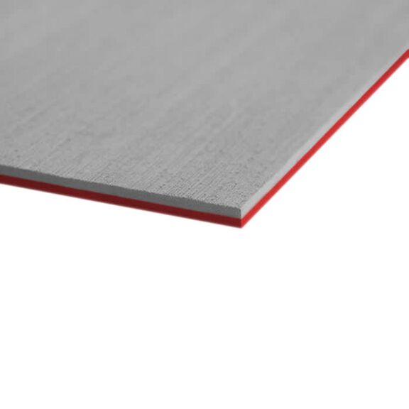 Two Color SeaDek Full Sheet &ndash; Brushed (40&Prime; x 80&Prime;) - Storm Gray / Ruby Red image number 0