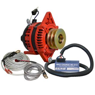 XT-Series, 170 Amp, 12 Volt, Single Foot, Dual Vee Pulley Alternator Charge Kit