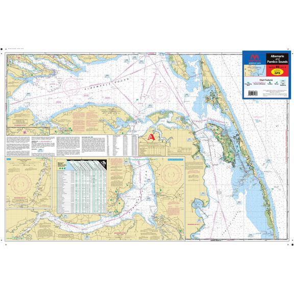 WPC089-03WMDS Albemarle and Pamlico Sounds, 3rd Edition image number 1