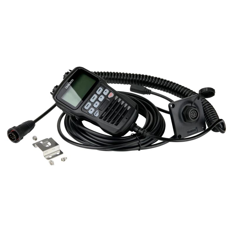 UMRMIC Remote, Second Station VHF Microphone, Black image number 2