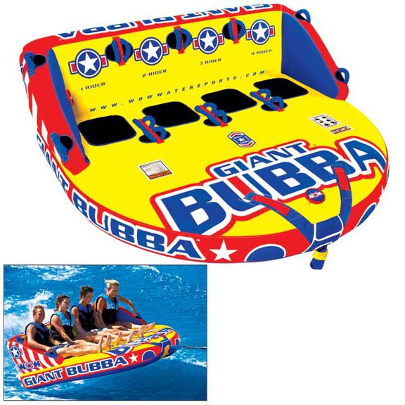 Giant Bubba 4-Person Towable Tube image number 0