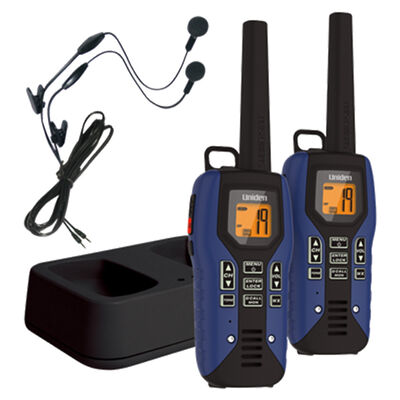 Submersible 50 Mile FRS/GMRS Two-Way Radios with Charging Kit