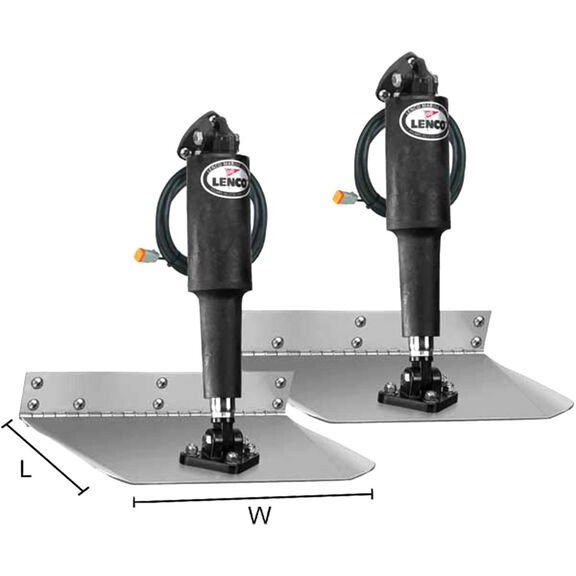 Standard Mount Trim Tab Kit, 12"L x 24"W image number 0