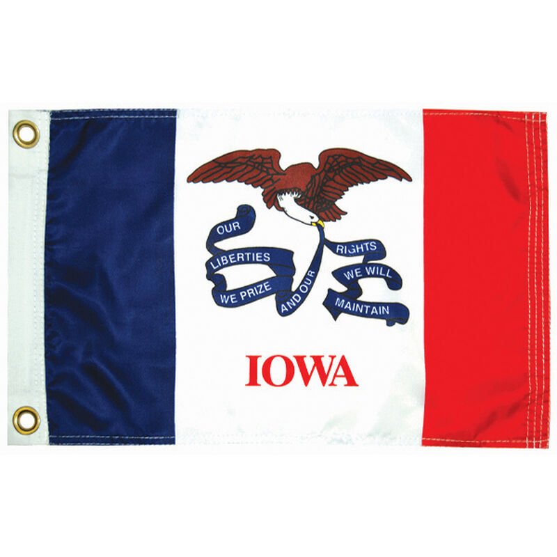 Taylor Made Iowa State Flag, 12" x 18" | by West Marine