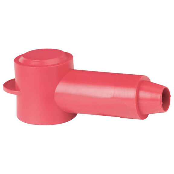 CableCap Stud Insulator Fits 3/0-4/0 Cable, 1-Pack, Red image number 0