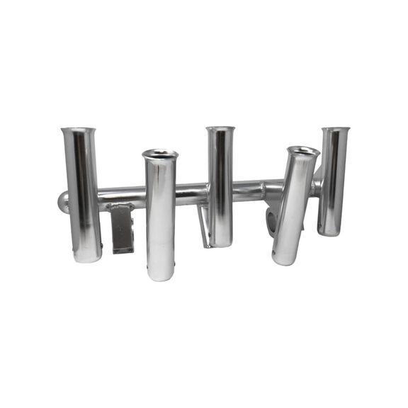 5 Rod Rocket Launcher Storage Rack, Polished image number 0