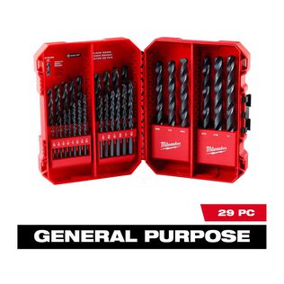 THUNDERBOLT&reg; Black Oxide Drill Bit Set, 29 Piece
