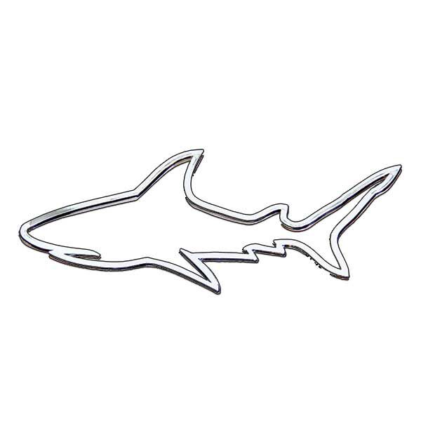 STICKERUP Shark 3D Emblem Decal