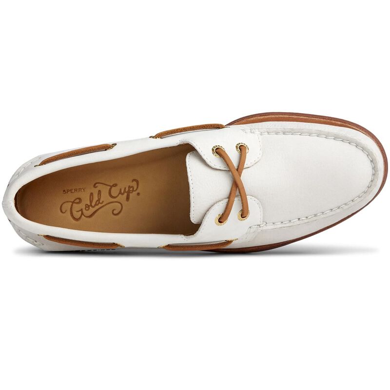 Men's Gold A/O 2 Eye Freeport Boat Shoes | West Marine