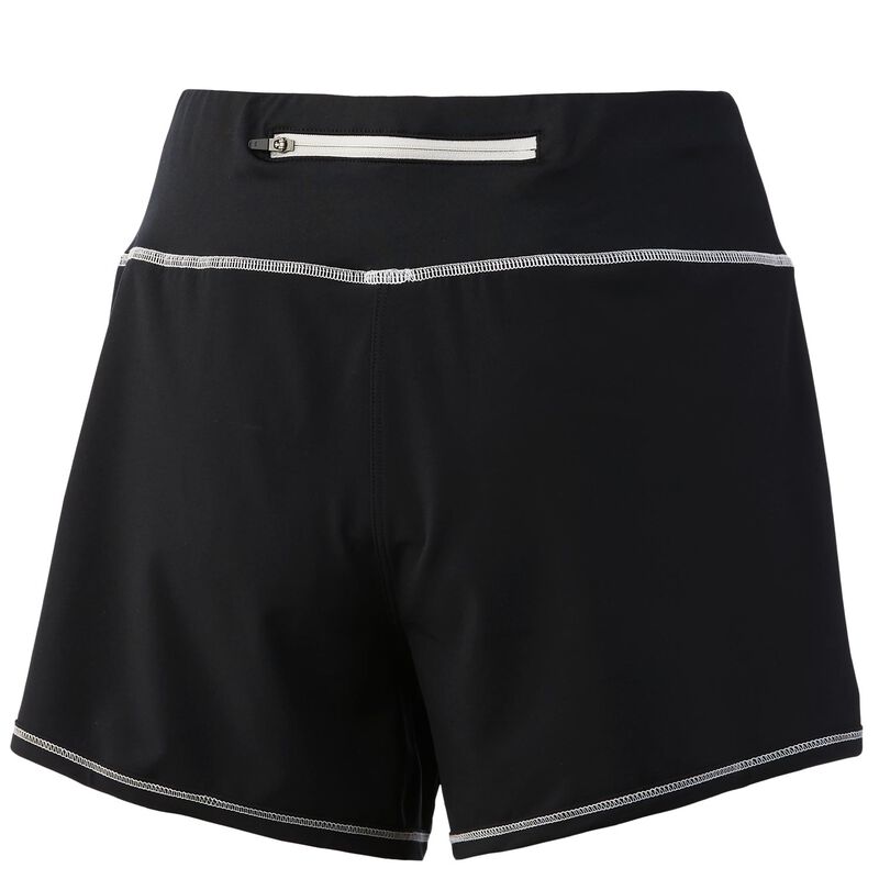 Women's Solid Racer Shorts image number null