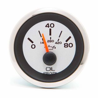 Argent Pro Series Oil Pressure Gauge, 80 psi