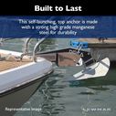 Lewmar Galvanized Steel Delta Anchor - 140 lbs. image number 4