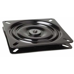 Black Powder Coated Seat Swivel, 0&deg; Tilt
