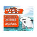 SEAFLO Automatic 1100 GPH Submersible Bilge Water Pump, Auto with Magnetic Float Switch image number 5