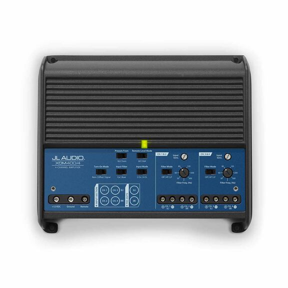 XDM400/4 - 4 Ch. Class D, Full-Range Marine Amplifier, 400W image number 4