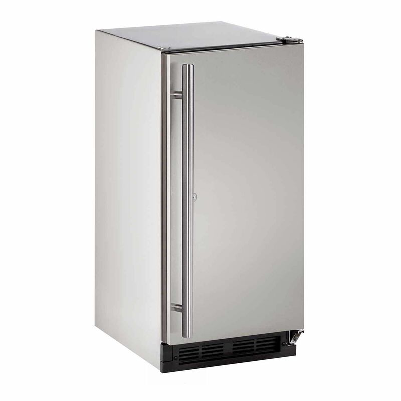 15" Stainless Outdoor Refrigerator, With Lock image number 0