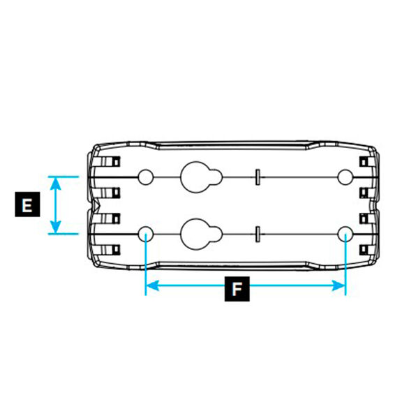 DC1 Double Rope Clutch - 6-8mm (1/4" - 5/16") Line image number 1