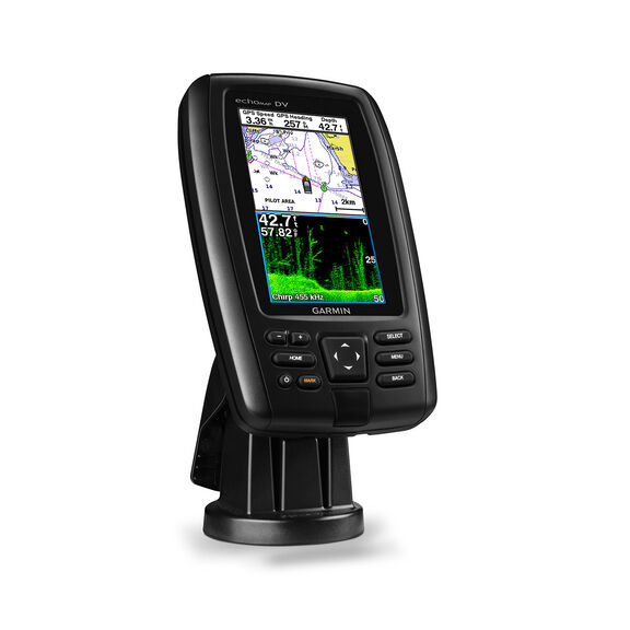 echoMAP CHIRP 44dv Fishfinder/Chartplotter with GT20-TM ClearV&uuml;/CHIRP Transducer and BlueChart&reg; g2 Charts image number 1