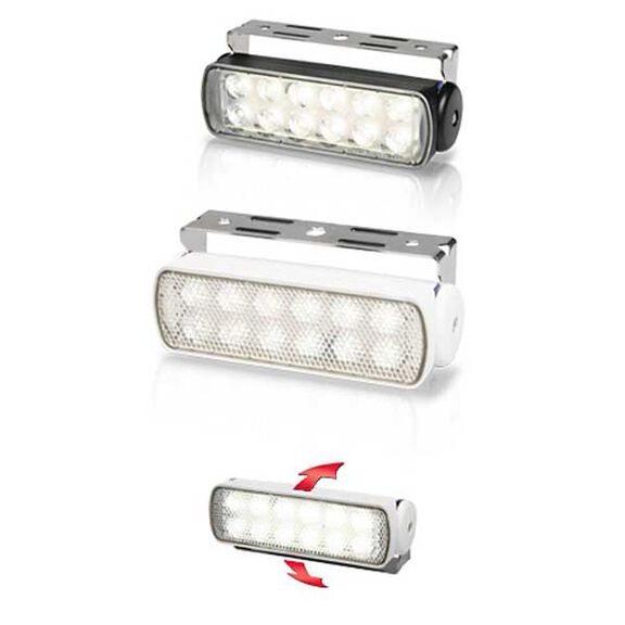 Sea Hawk LED Deck Floodlight Spot - Black Housing- 9-33V DC image number 0