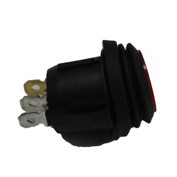 Waterproof LED Rocker Switch 12V 12A Red image number 3
