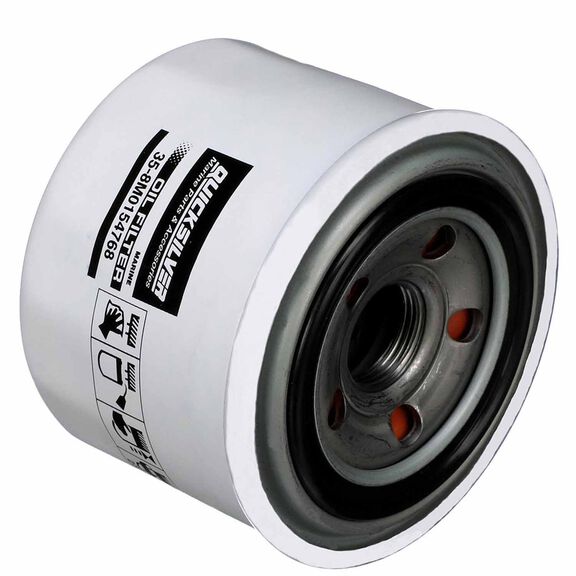 Quicksilver 8M0154768 Oil Filter for Various Marine Engines image number 1