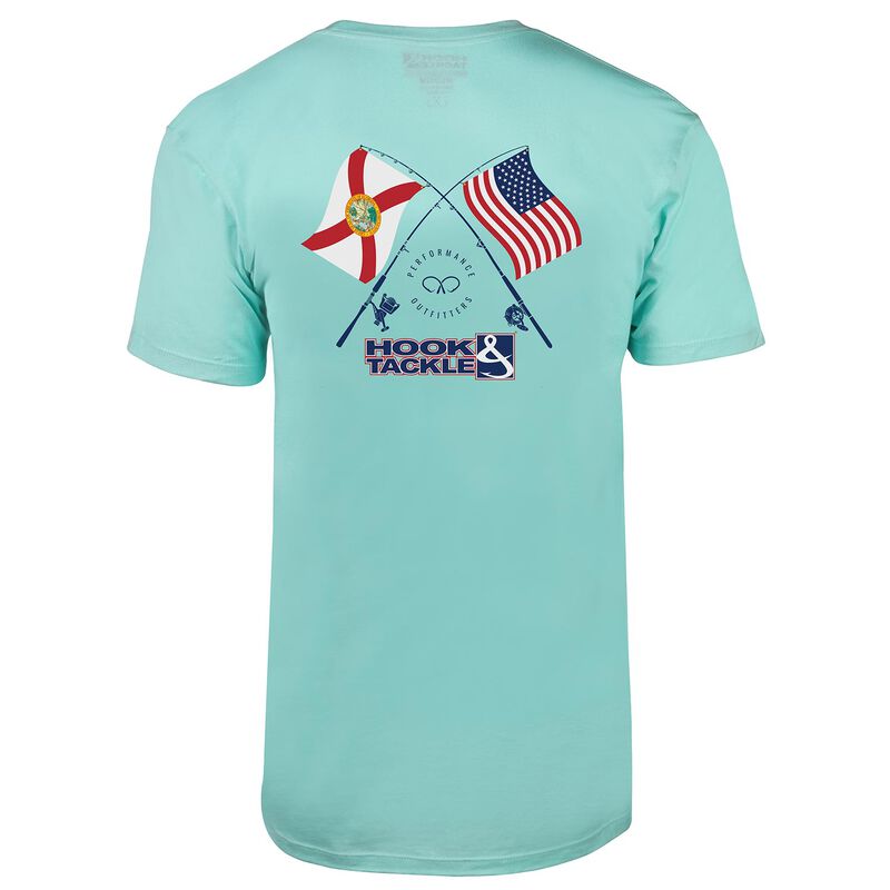 Flamerica SS Tee by Hook & Tackle Celadon | Products at West Marine