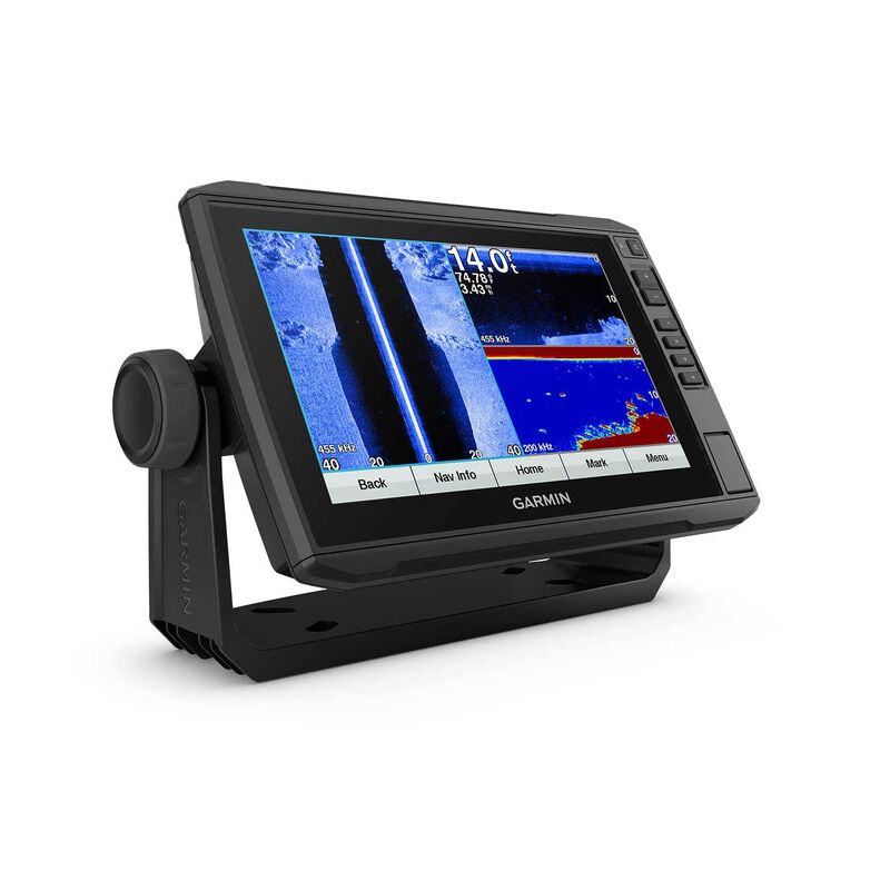 GARMIN echoMAP Plus 73sv Chartplotter GPS Combo with CV52 Transom