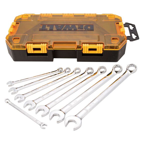 DEWALT Combination Wrench Set , SAE, 8 Pieces image number 0