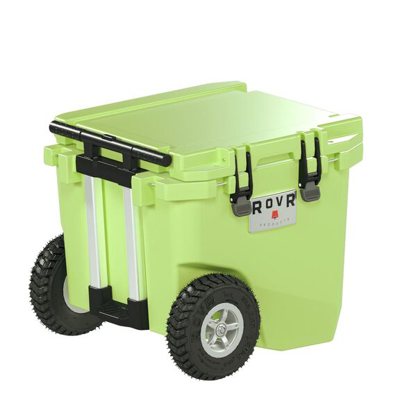 RollR 45 Quart Wheeled Hard Cooler with Telescopic Handle, Matcha image number 2