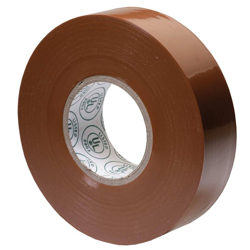 Brown Electrical Tape, 3/4" image number 0