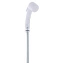 Recessed Shower Arctic White Cup & Lid, Small Arctic White Sprayer No Hook, 6' Stainless Steel Hose image number 8