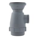 2" Drain, Trap Sink Drain, 1-1/4"-M Thread, w/Chain Stopper Ultra-Mirror Finish image number 1
